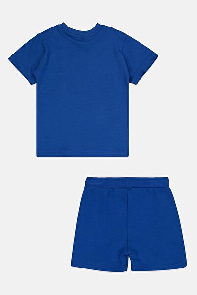 Nicce Toddlers Boy 2 Piece Graphic Print T-Shirt And Shorts Set , Blue