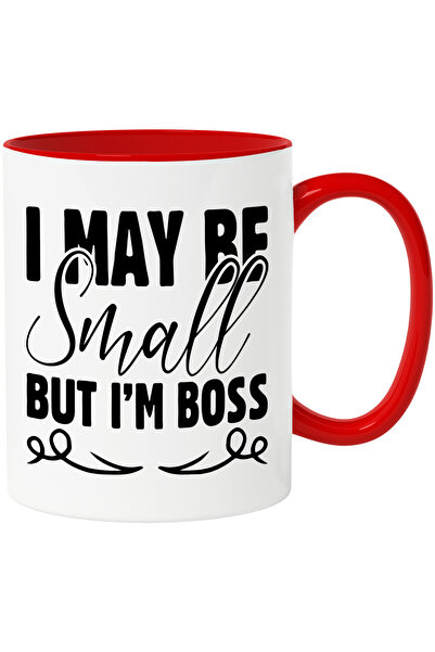 StoryGift Romania Cana cu mesajul "I may be small, but I'm boss" - poate ca s...