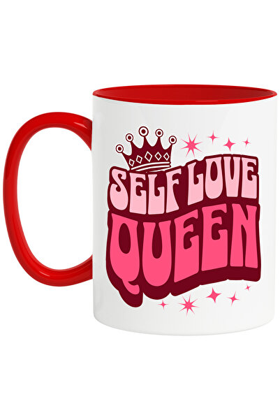 StoryGift Romania Cana cu Mesaj Inspirational Femeie Cu Coroana Text Self Lov...