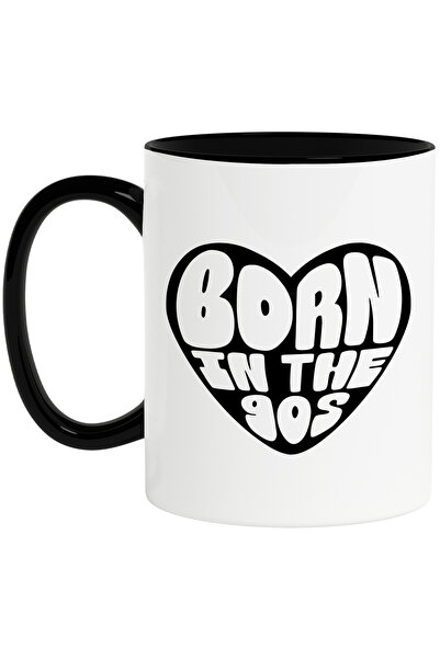 StoryGift Romania Cana cu inimioara si mesajul "Born in the 90s" - nascut in ...