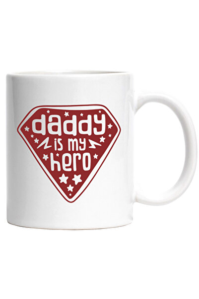 StoryGift Romania Cana cu Textul in Engleza Daddy is My Hero,Tati e Eroul Meu...