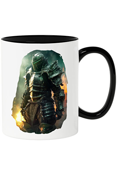 StoryGift Romania Cana cu Portret Robot Futuristic, Robot de Metal, Casca de ...