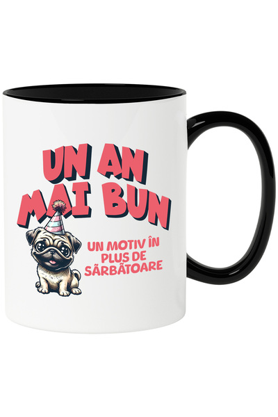 StoryGift Romania Cana Caine Pug, aniversare Un an mai bun, un motiv în plus ...