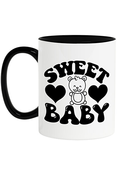 StoryGift Romania Cana cu inimioare si ursulet pentru copilas cu mesajul in e...