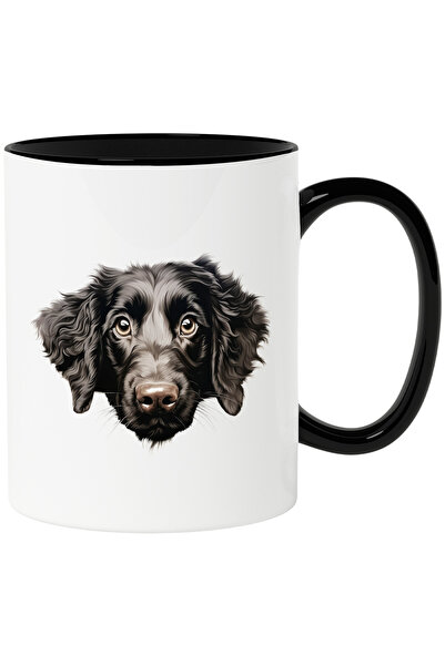 StoryGift Romania Cana cu un caine negru putin dezamagit | ilustratie | pentr...