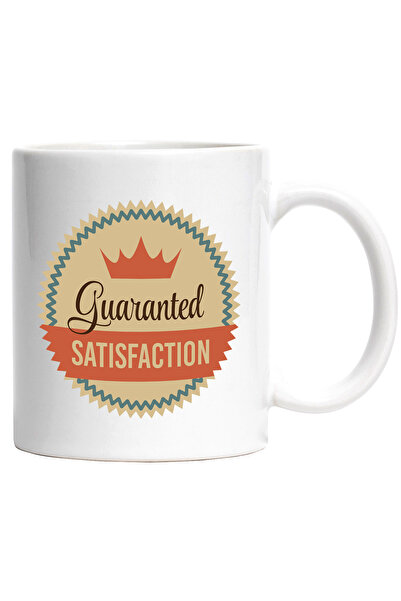 StoryGift Romania Cana Cu Mesaj In Engleza Guaranted Satisfaction, Satisfacti...
