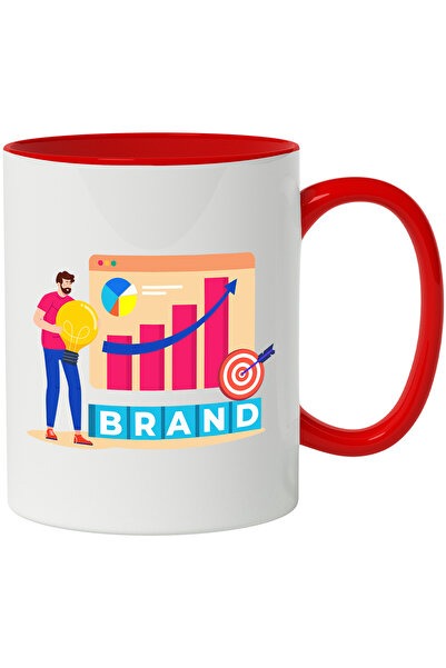 StoryGift Romania Cana Cu Brand, Cuburi, Tinta, Idee, Bec, Grafice, Business,...