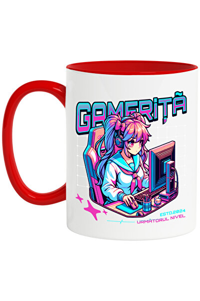 StoryGift Romania Cana Gamerita. Următorul Nivel stil anime joc video, 330ml,...