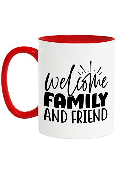 StoryGift Romania Cana cu textul in engleza "Welcome, family and friend" - bu...