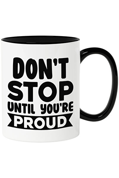 StoryGift Romania Cana cu mesaj care te indeamna sa nu te opresti pana cand n...