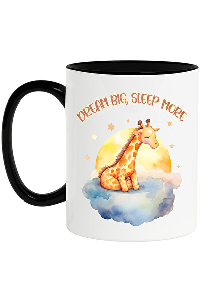 StoryGift Romania Cana cu o mica zebra care doarme si viseaza cu mesajul "Dre...