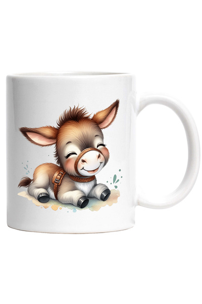 StoryGift Romania Cana cu un magarus vesel | ilustratie | sta culcat | ferici...