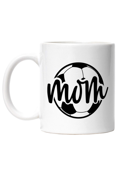 StoryGift Romania Cana cu o minge de fotbal si cuvantul in engleza "Mom" - ma...