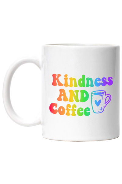 StoryGift Romania Cana pentru iubitorii de cafea cu textul in engleza "Kindne...