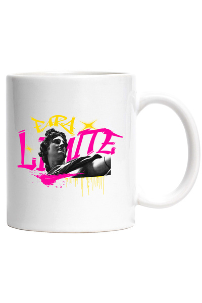 StoryGift Romania Cana Statuie Grecia, Text Fara limite, 330ml, Ceramic cu Ma...