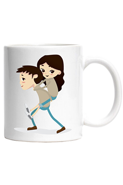 StoryGift Romania Cana Cu Relatie, Cuplu, Dragoste, Multicolor 330 ml, Cerami...