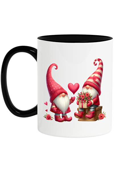 StoryGift Romania Cana cu 2 pitici, ilustratie, cadou, inimioare, apreciere, ...