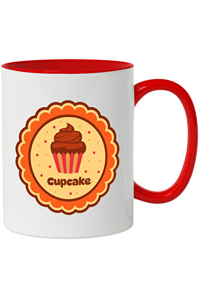 StoryGift Romania Cana Cu Mesaj In Engleza Cupcake, Briosa, Floare, Emblema, ...