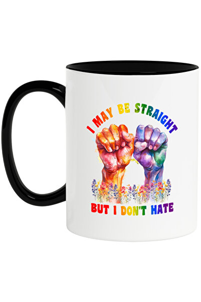 StoryGift Romania Cana cu mesajul "I may be straight but I don't hate", ura, ...