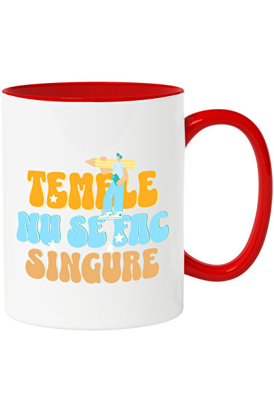 StoryGift Romania Cana Temele nu se fac singure scoala educatie, 330ml, Ceram...