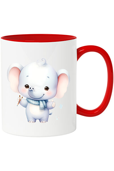 StoryGift Romania Cana cu un elefant vesel | cuminte | curios | imbujorat | t...