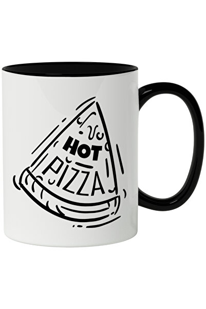 StoryGift Romania Cana Cu Mesaj In Engleza Hot Pizza, Branza, Fierbinte, Feli...