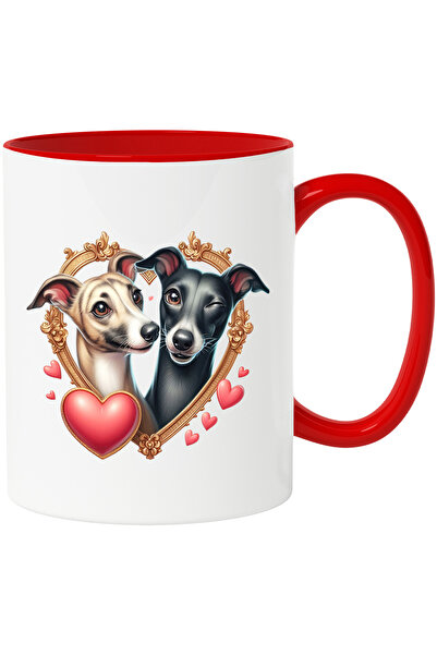 StoryGift Romania Cana cu o catelusa si un catel care stau intr-un cadru in f...