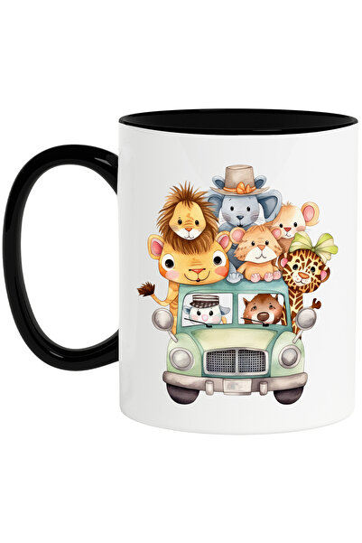 StoryGift Romania Cana cu mai multe animale de la gradina zoologica intr-o ma...