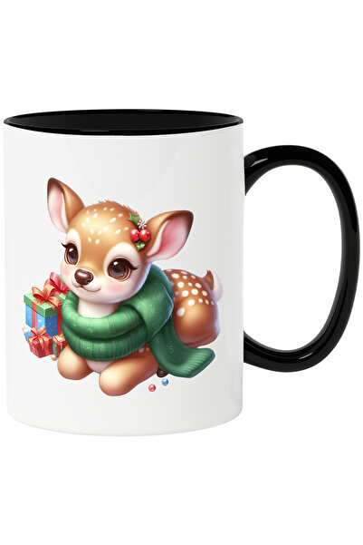 StoryGift Romania Cana cu o caprioara micuta | ilustratie | imbujorata | cado...