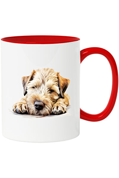 StoryGift Romania Cana cu un catel blanos care doarme lat | ilustratie | obos...