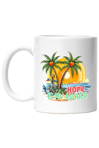 StoryGift Romania Cana cu mesajul "Hope is my anchor", vara, vacanta, relaxar...