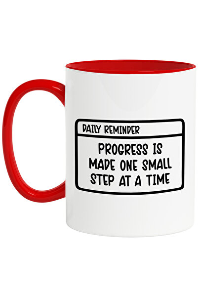 StoryGift Romania Cana cu mesaj motivational din care reiese ca progresul e f...