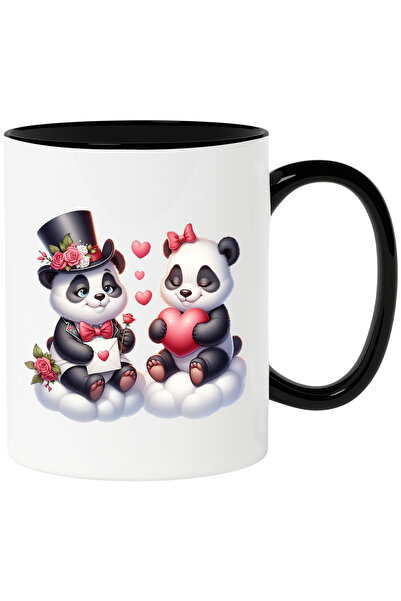 StoryGift Romania Cana cu o ursoaica si un urs Panda | ilustratie | fericire ...