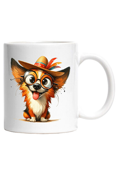 StoryGift Romania Cana cu un catel nebunatic | ilustratie | privire ciudata |...