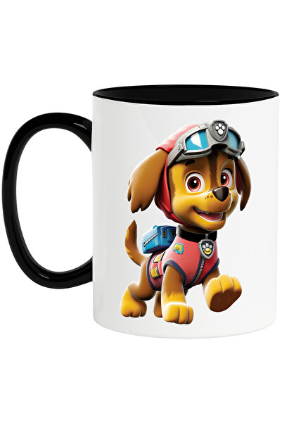 StoryGift Romania Cana cu un catel vesel, ilustratie, 3D, patrula cateilor, c...