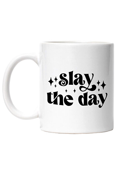 StoryGift Romania Cana cu mesajul "Slay the day" - ucide ziua fa ceva util cu...