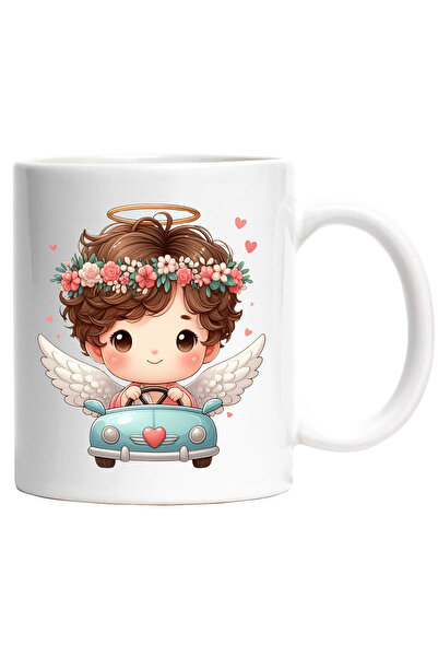 StoryGift Romania Cana cu un bebelus care conduce o masinuta | ilustratie | C...