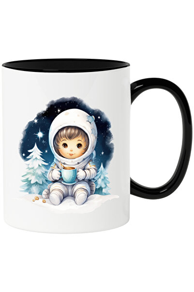 StoryGift Romania Cana cu o fetita in costum de astronaut | ilustratie | braz...