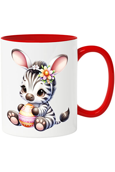 StoryGift Romania Cana cu un pui de zebra care are un ou vopsit | ilustratie ...