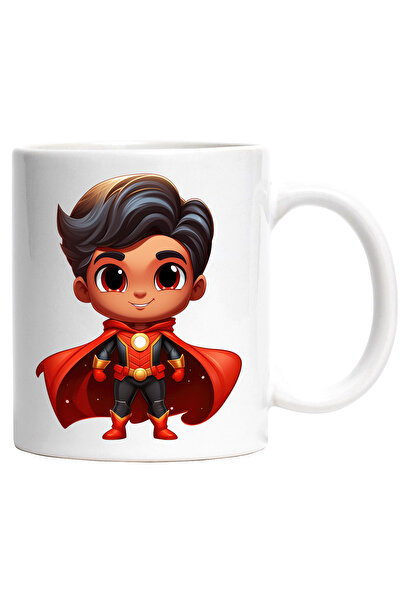 StoryGift Romania Cana cu un baiat in costum de erou | ilustratie | pelerina ...