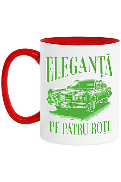 StoryGift Romania Cana eleganta pe patru roți masina clasica viteza motor, 33...