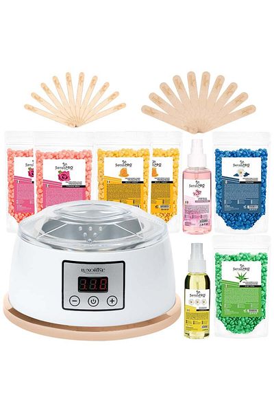 SensoPRO Milano Ismart Luxe Skin Waxing Kit,