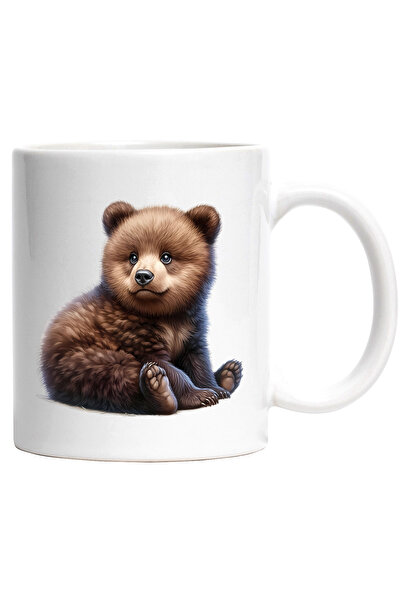 StoryGift Romania Cana cu un pui de urs surprins | ilustratie | curiozitate |...