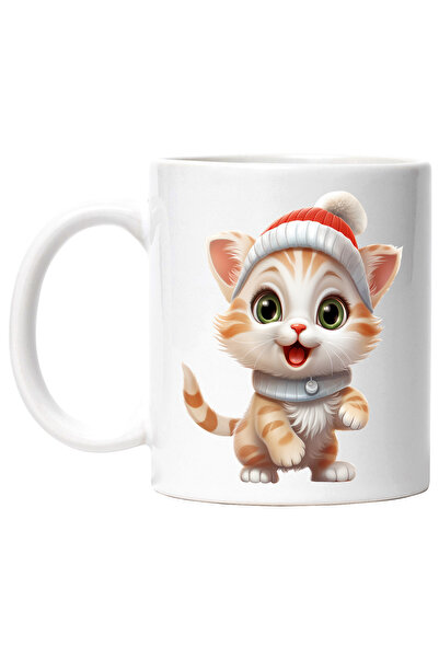 StoryGift Romania Cana cu o pisicuta vesela si uimita | ilustratie | Craciun ...