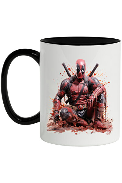 StoryGift Romania Cana Cu Deadpool, Personaj Fictiv, Marvel, Costum, Sabii, P...