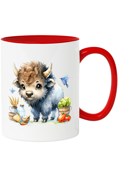 StoryGift Romania Cana cu un pui de zimbru | ilustratie | pasarele albastre |...