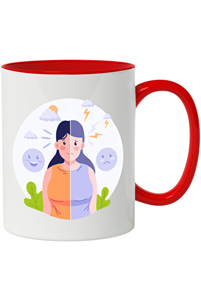 StoryGift Romania Cana Cu Dualitate, Soare, Fericire, Tristete, Furtuna, Emot...