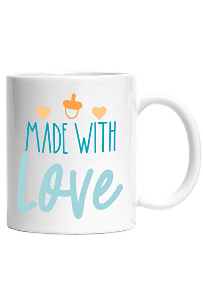 StoryGift Romania Cana Cu Text in Engleza Made with Love, Copii, Nou-Nascuti,...
