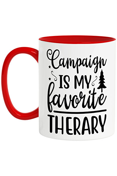 StoryGift Romania Cana cu mesajul "Camping is my favorite therapy" - camping-...