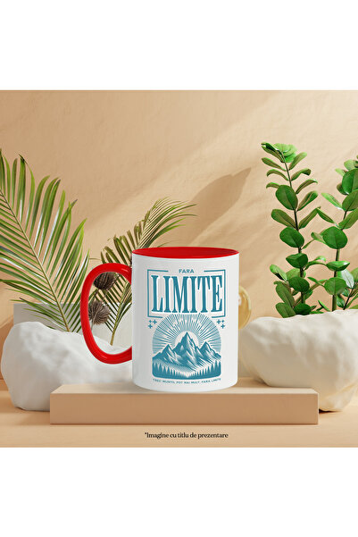 StoryGift Romania Mug without limits I pass the mountains, motivated, nature, camping, 330ml, Ceramic with Handle, With, STG